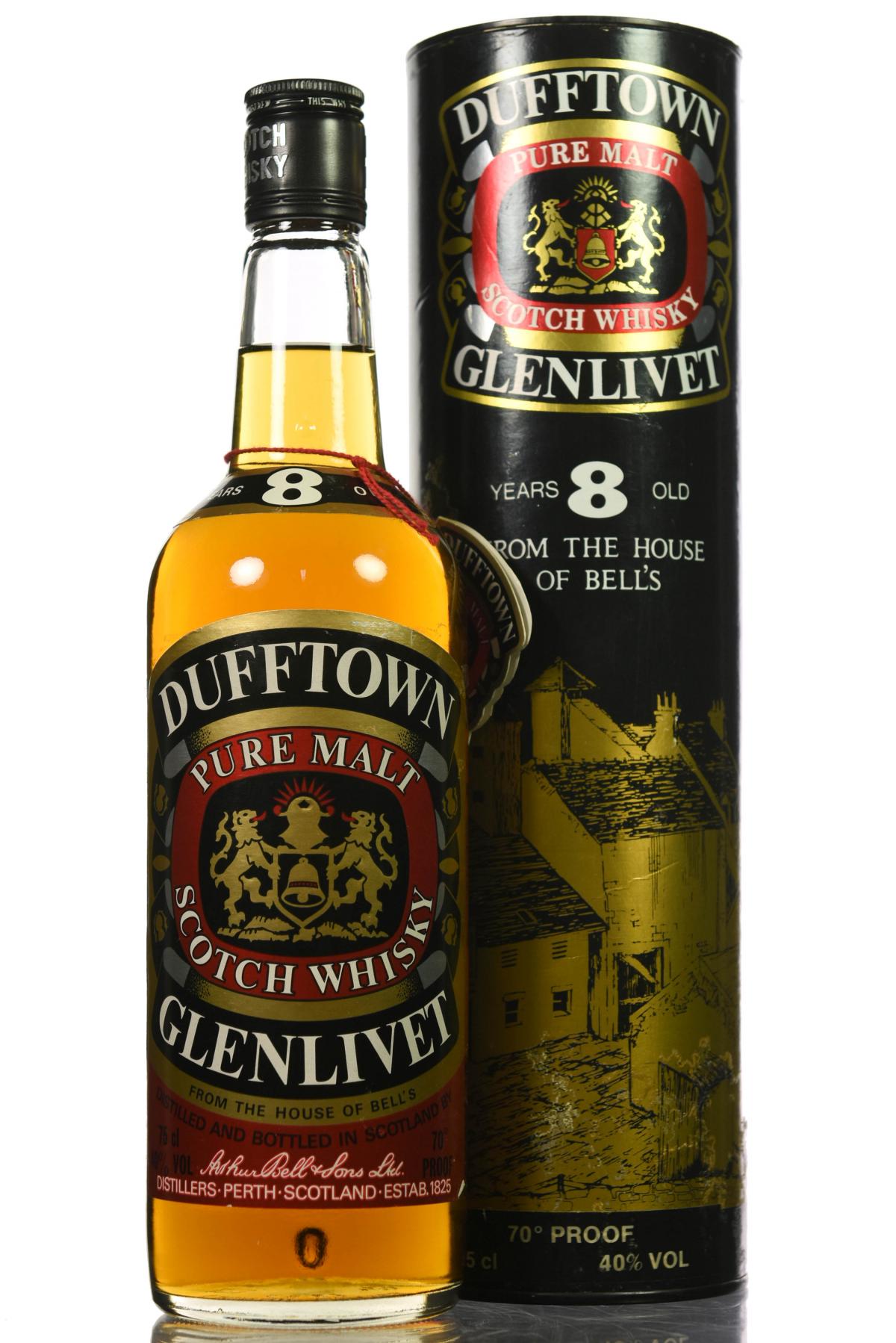 Dufftown-Glenlivet 8 Year Old - Late 1970s