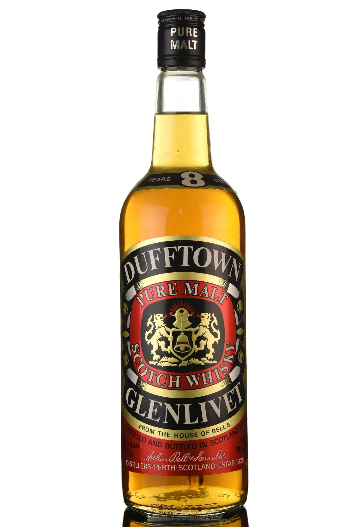 Dufftown-Glenlivet 8 Year Old - Late 1970s