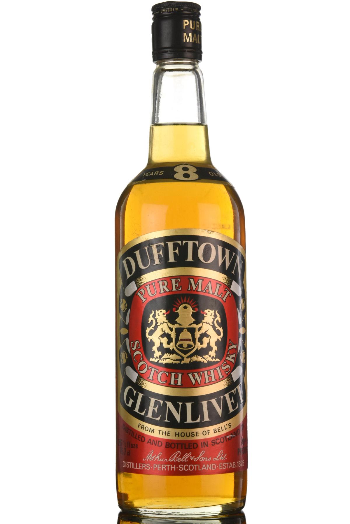 Dufftown-Glenlivet 8 Year Old - Late 1970s