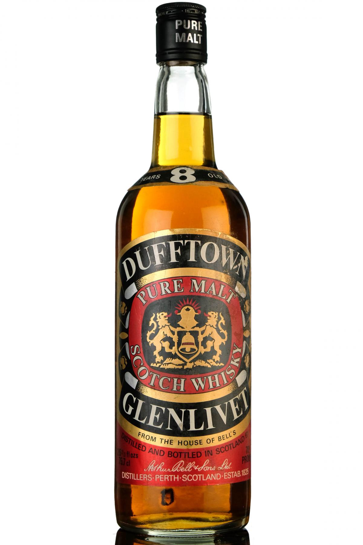 Dufftown-Glenlivet 8 Year Old - Late 1970s