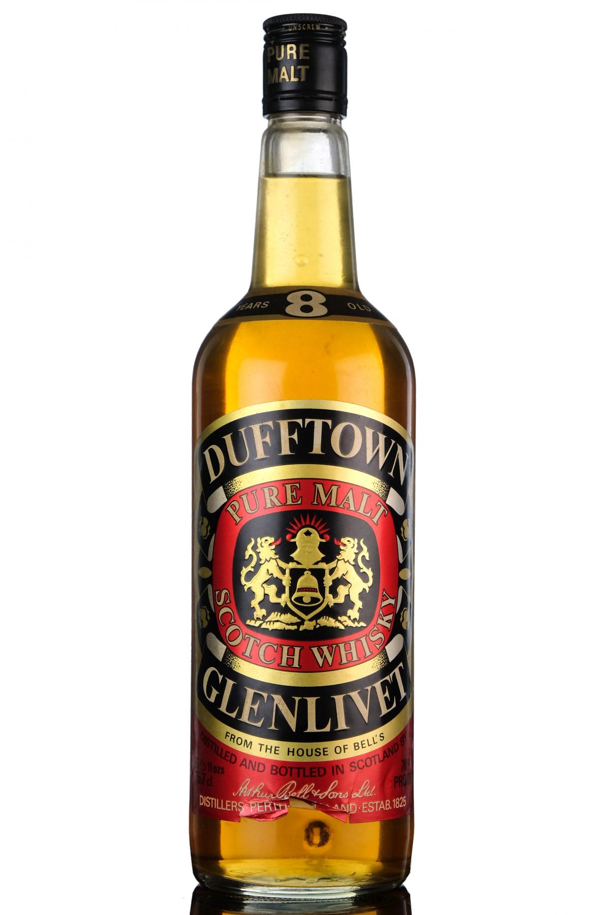 Dufftown-Glenlivet 8 Year Old - Late 1970s