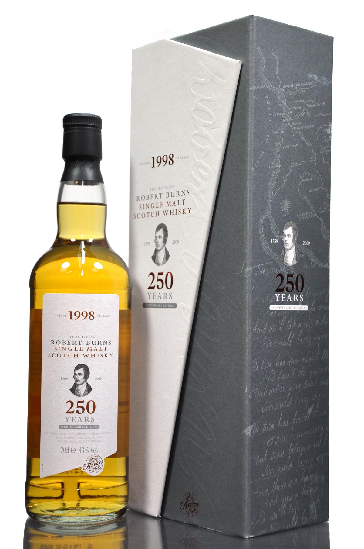 Arran 1998-2009 - Robert Burns 250th Anniversary 1759-2009