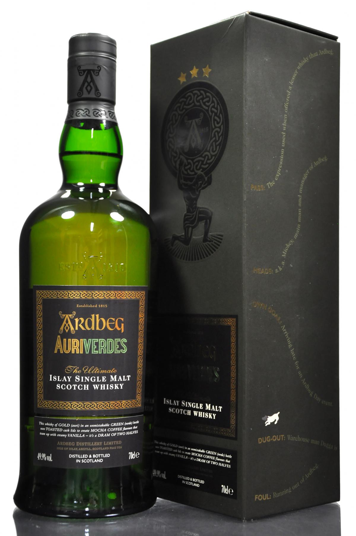 Ardbeg Auriverdes