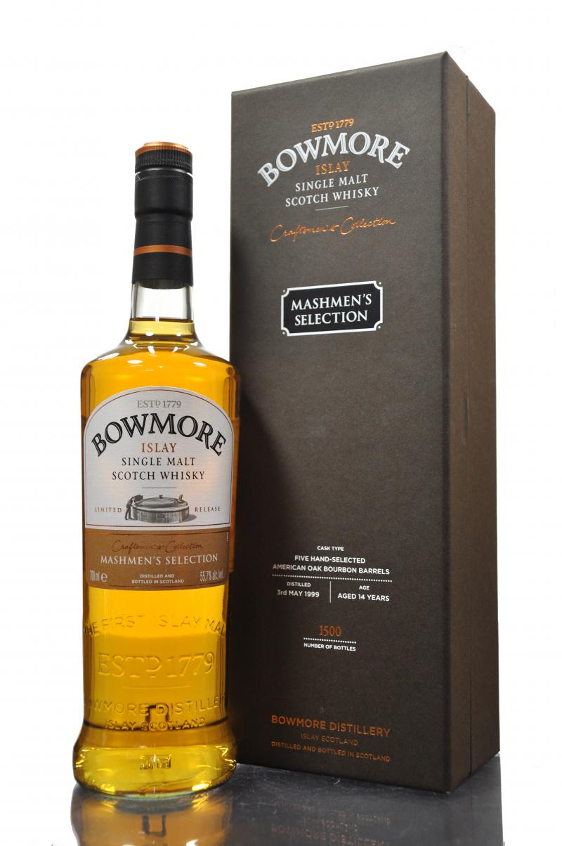 Bowmore 1999 - 14 Year Old - Mashmens Selection