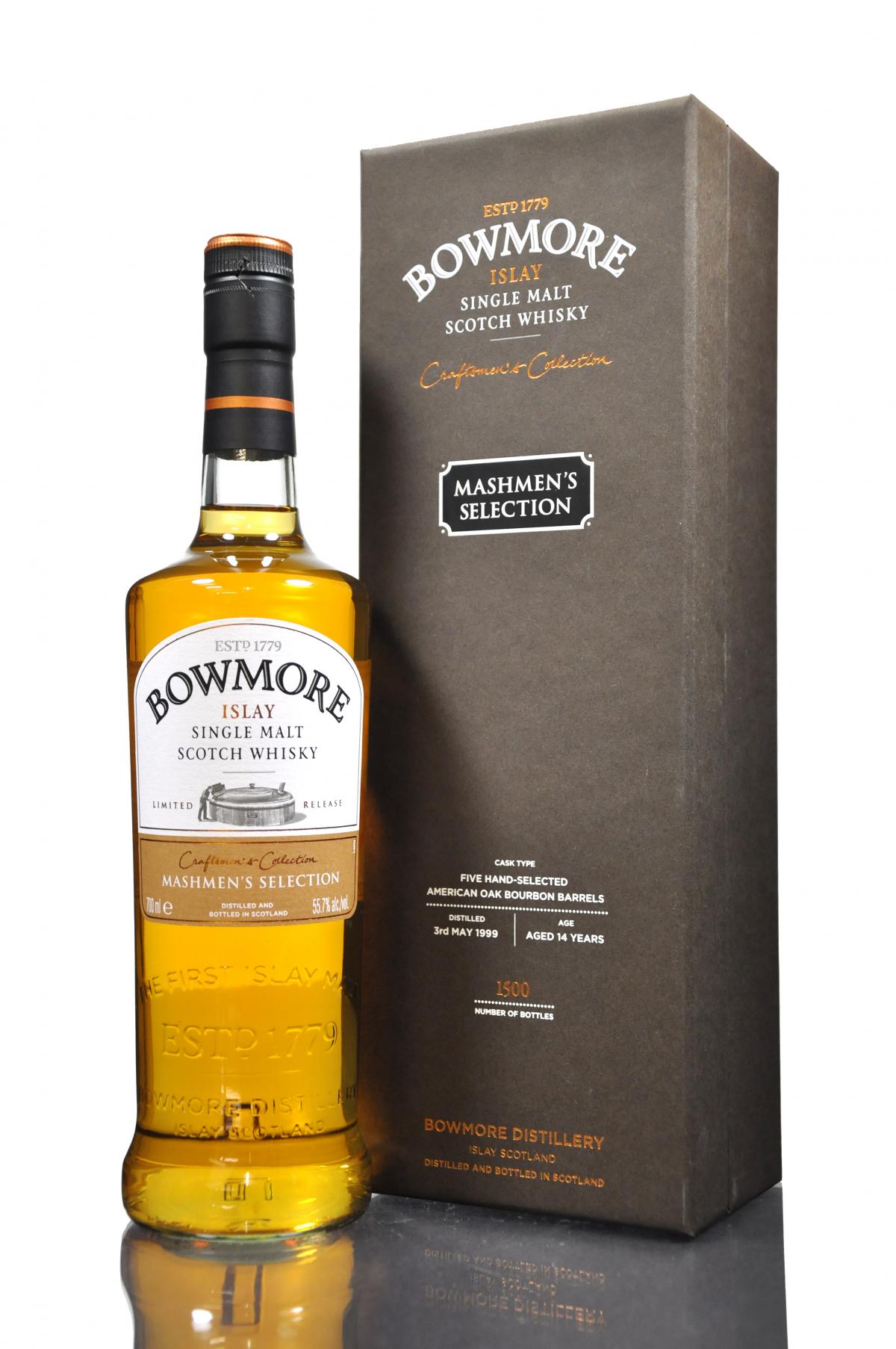 Bowmore 1999 - 14 Year Old - Mashmens Selection