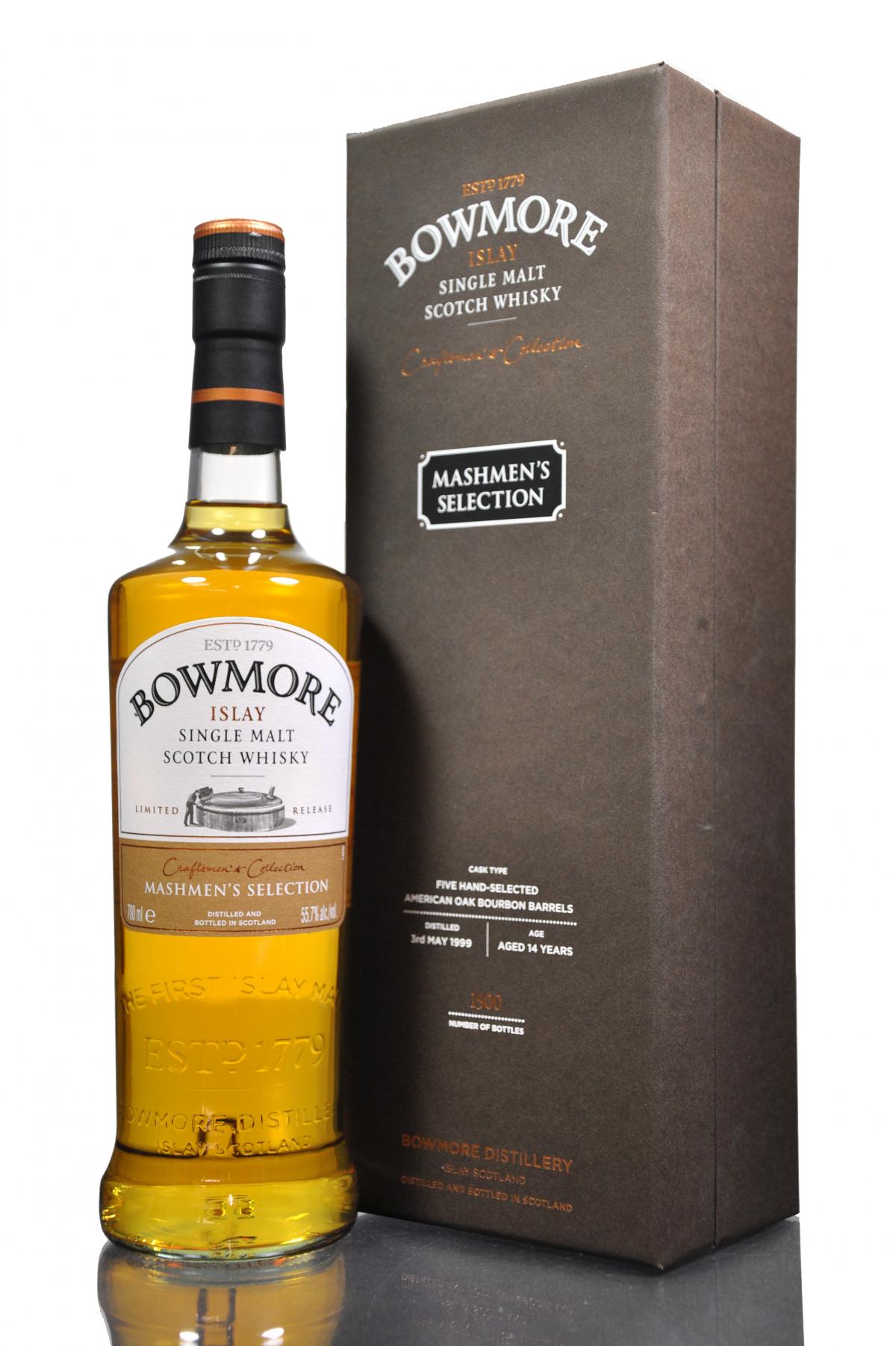 Bowmore 1999 - 14 Year Old - Mashmens Selection
