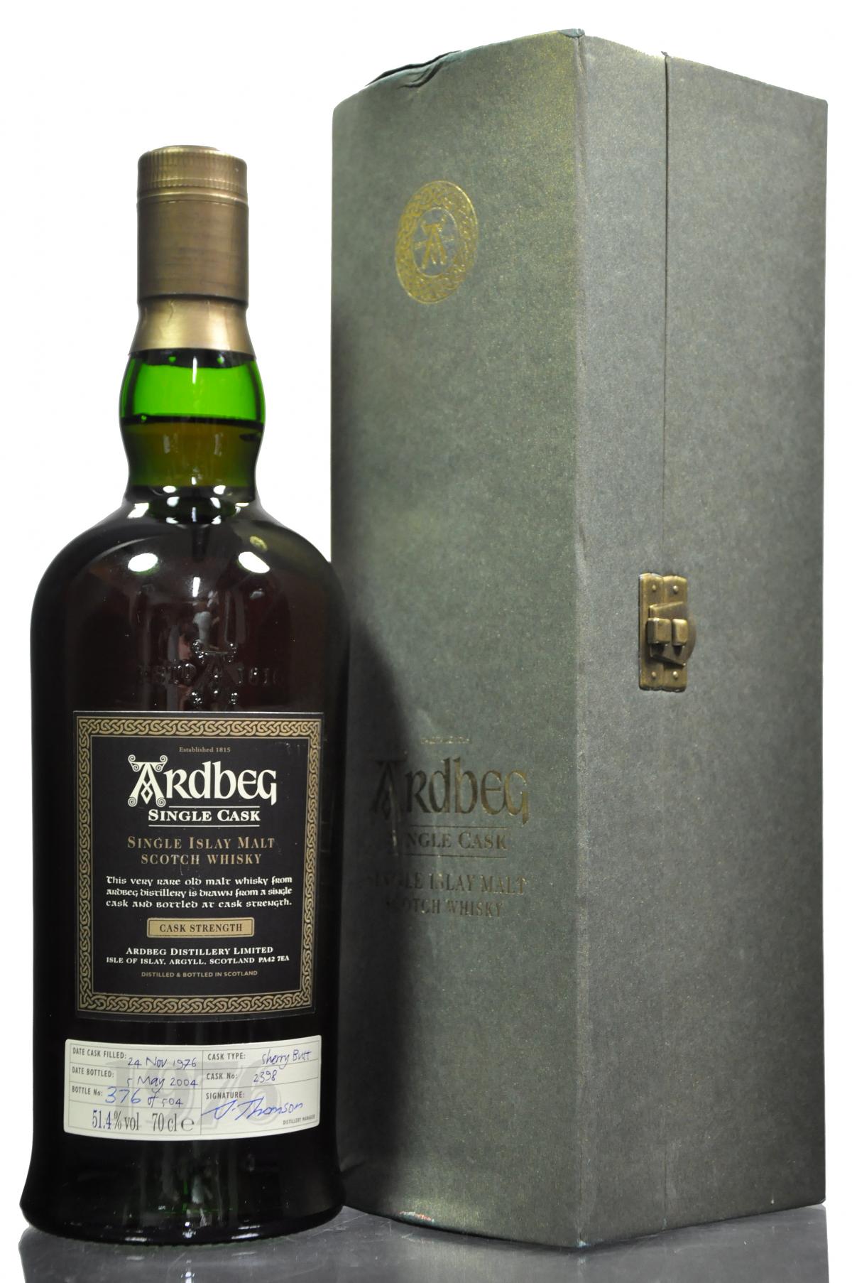 Ardbeg 1976-2004 - Single Cask 2398