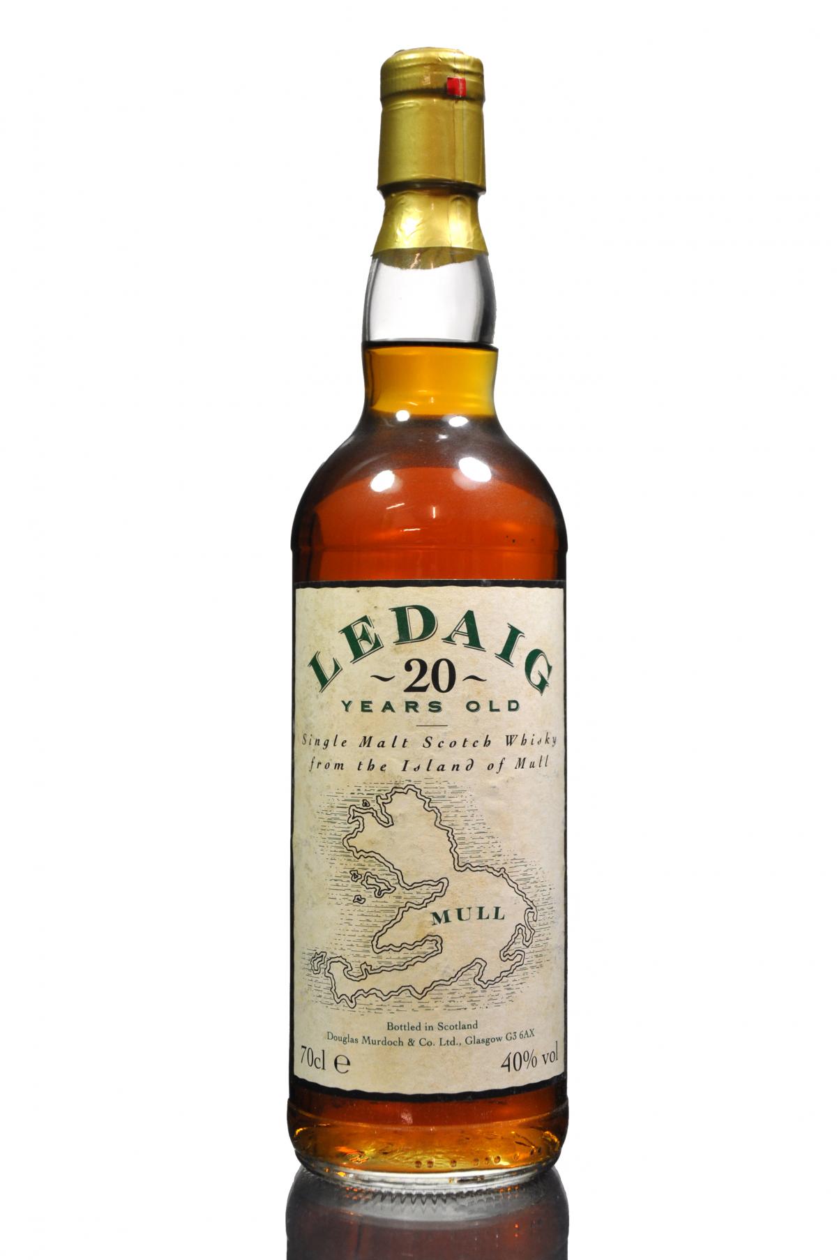 Ledaig 20 Year Old - Douglas Murdoch - 1990s