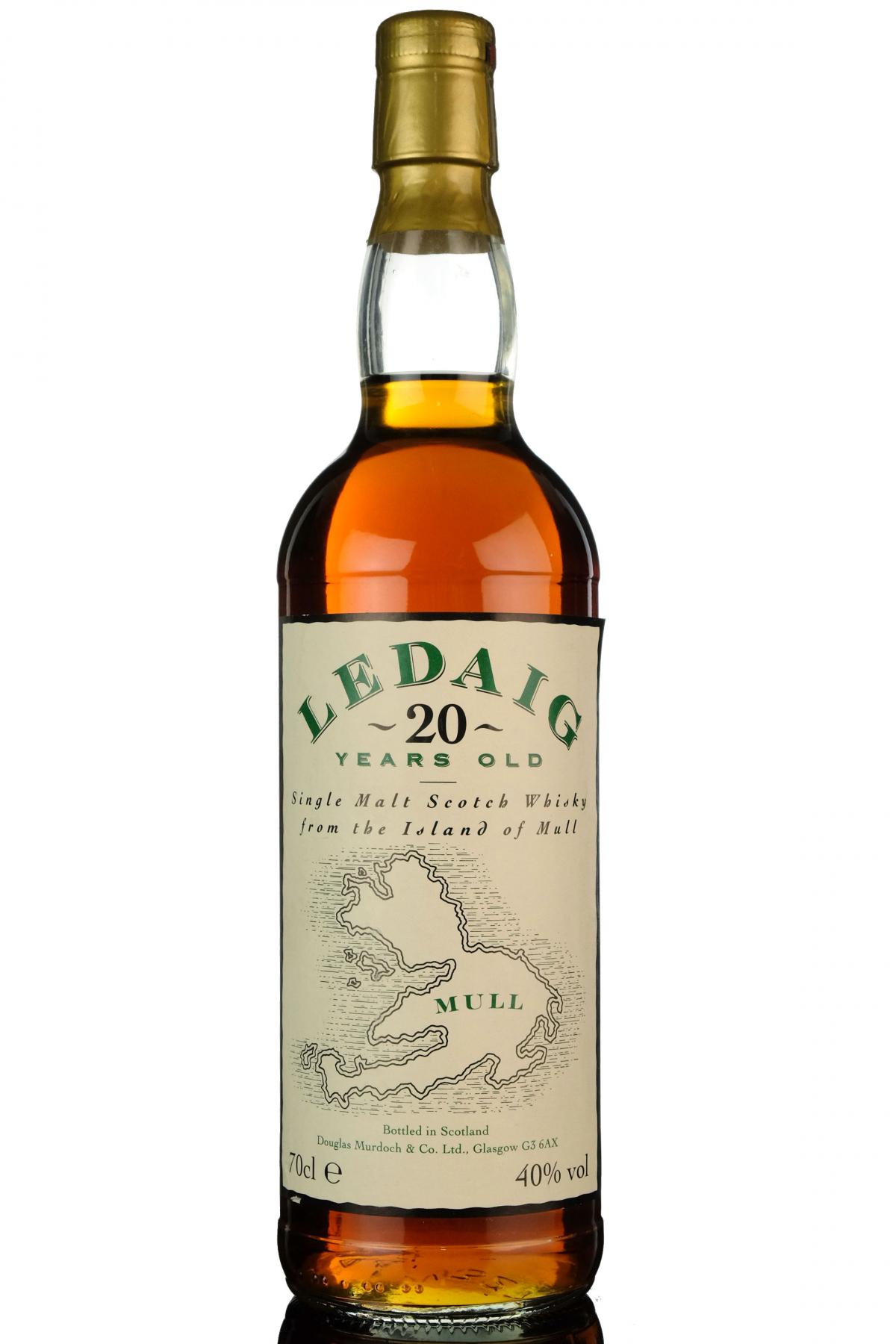 Ledaig 20 Year Old - Douglas Murdoch - 1990s