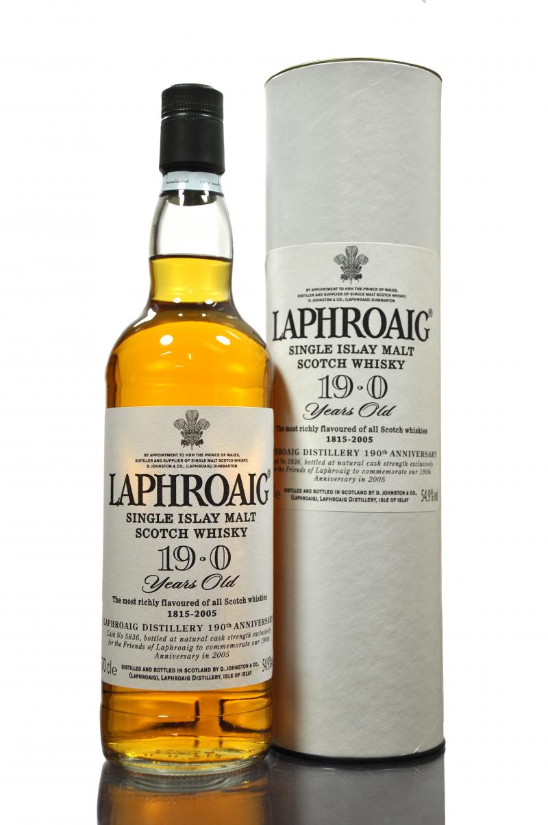 Laphroaig 19.0 - 19 Year Old - 190th Anniversary