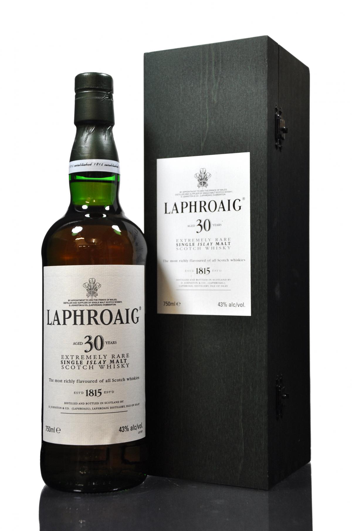 Laphroaig 30 Year Old - Circa 2000