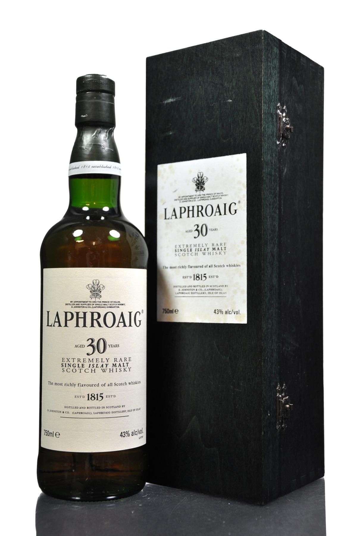 Laphroaig 30 Year Old - Circa 2000