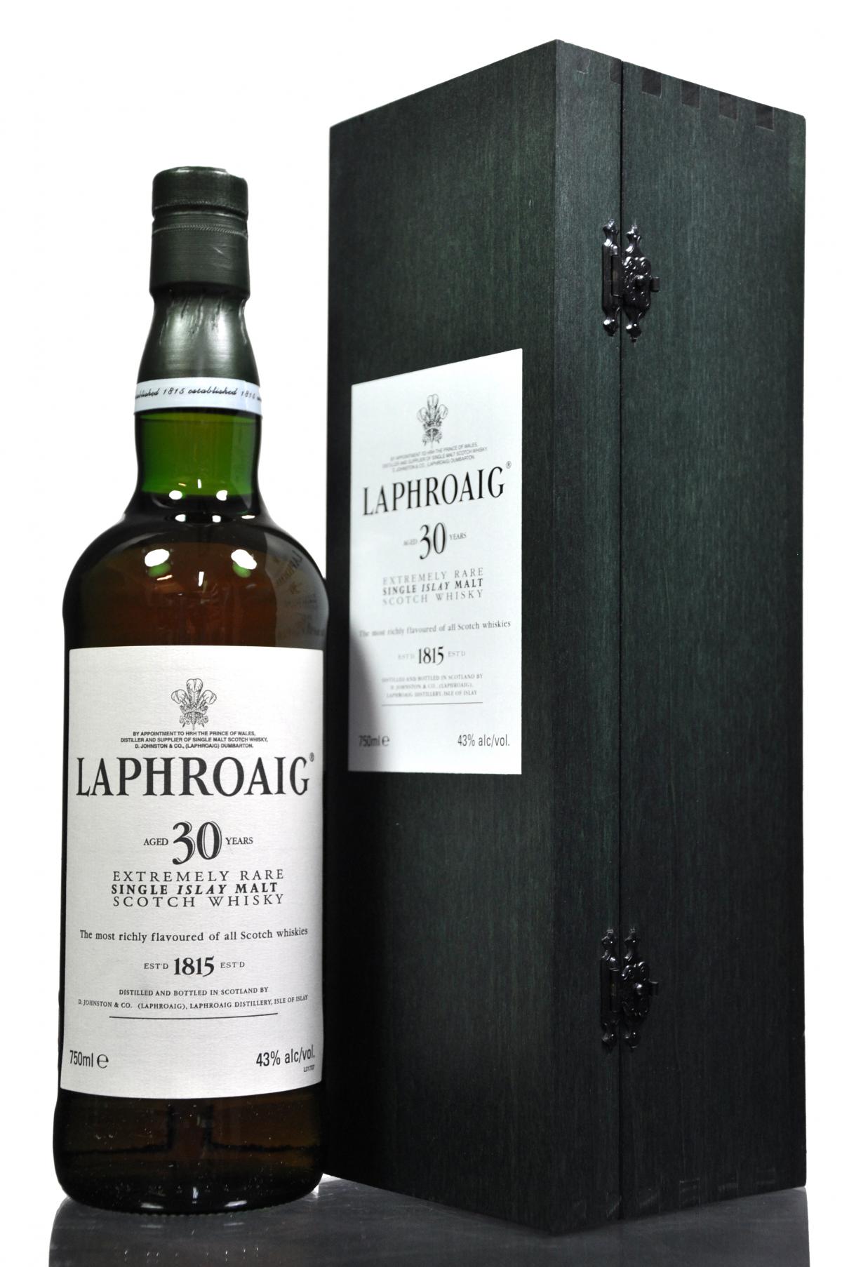 Laphroaig 30 Year Old - Circa 2000