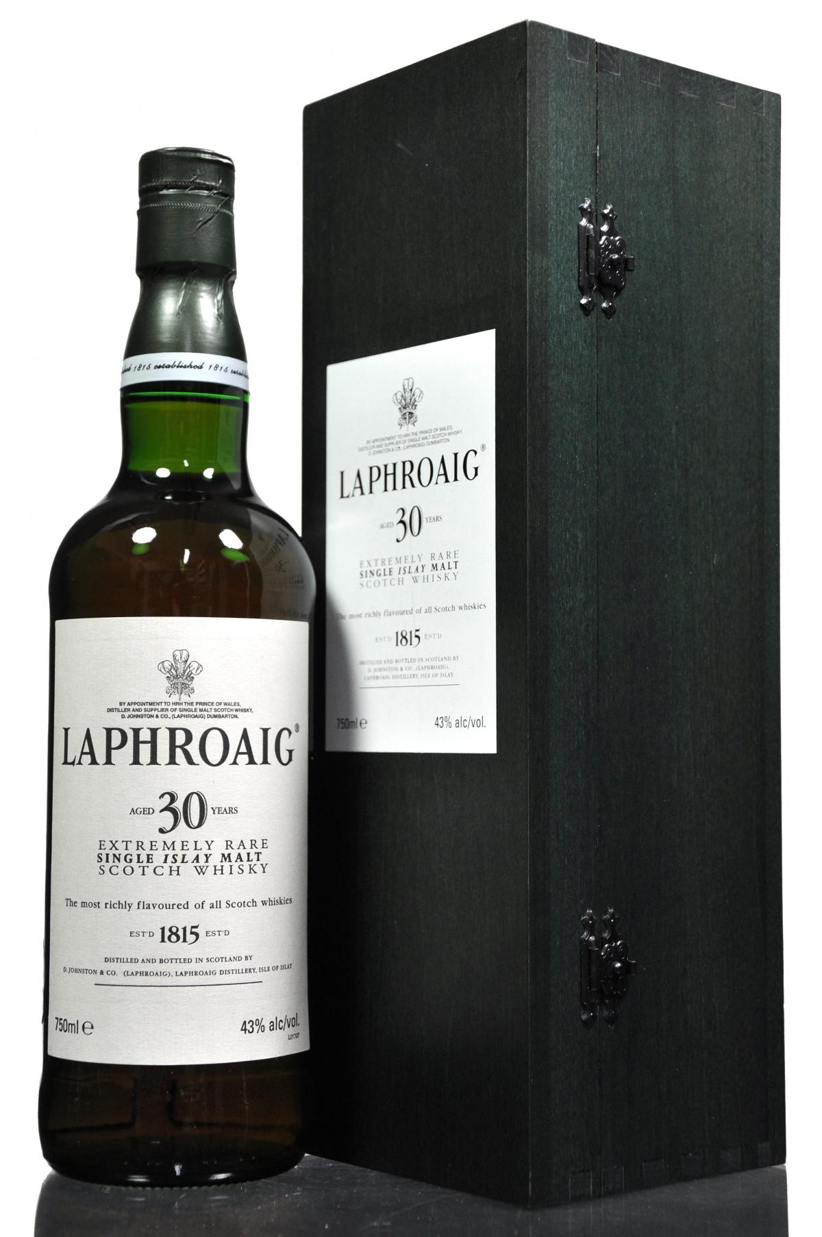 Laphroaig 30 Year Old - Circa 2000