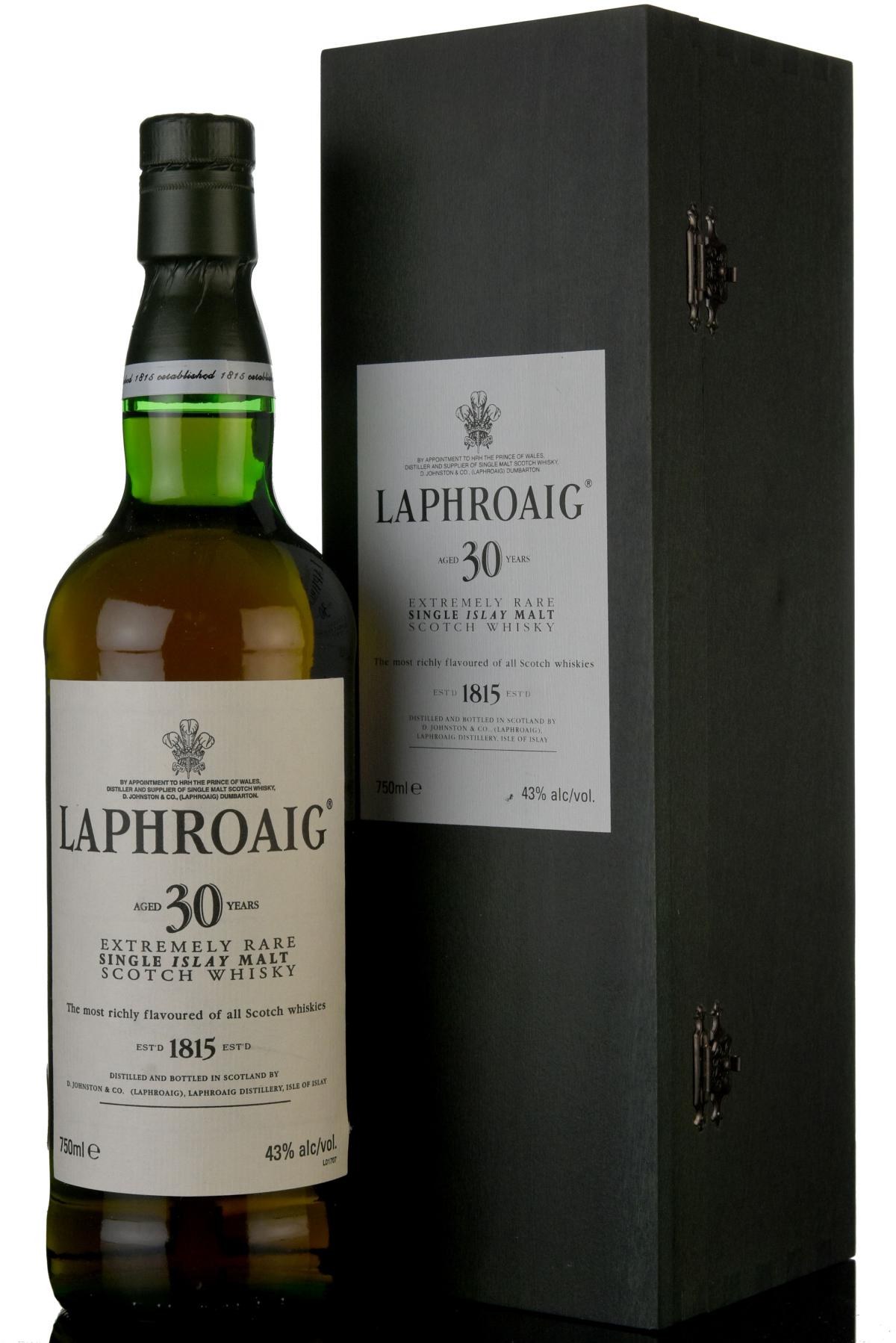 Laphroaig 30 Year Old - Circa 2000