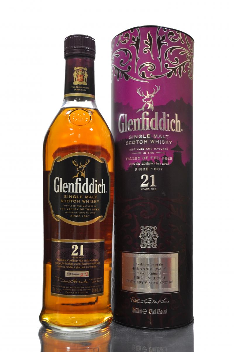 Glenfiddich 21 Year Old - Visitor Centre 40th Anniversary