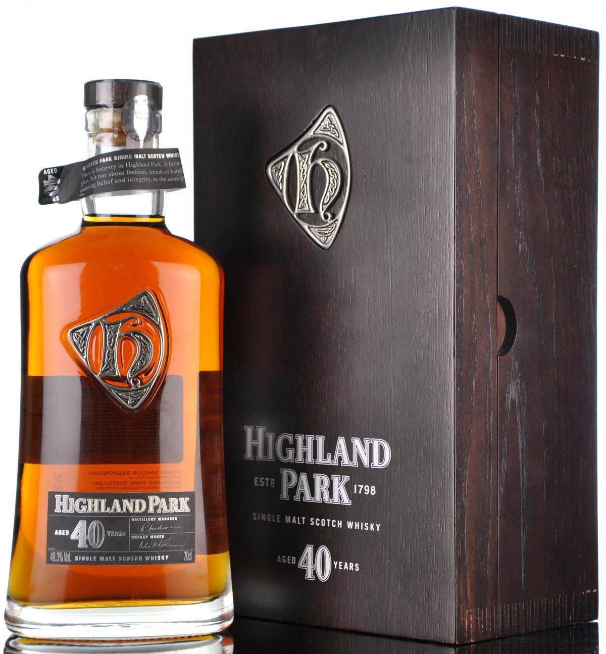 Highland Park 40 Year Old