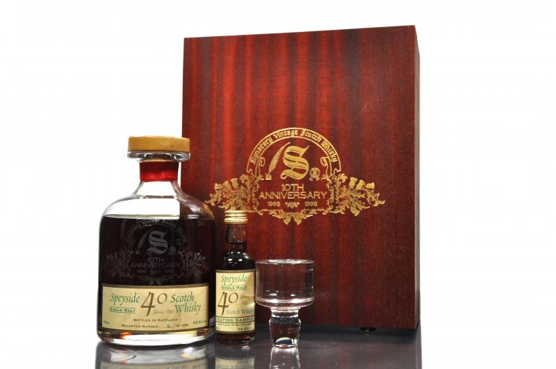 Glenfarclas-Glenlivet 1958-1998 - 40 Year Old - Signatory Vintage - 10th Anniversary