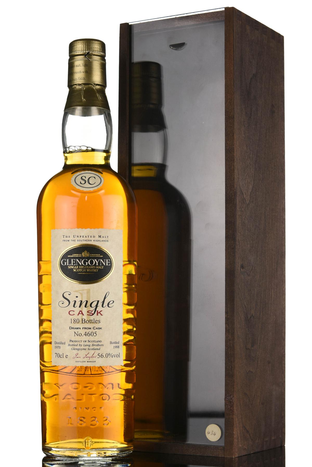 Glengoyne 1970-1998 - Single Cask  - 4605