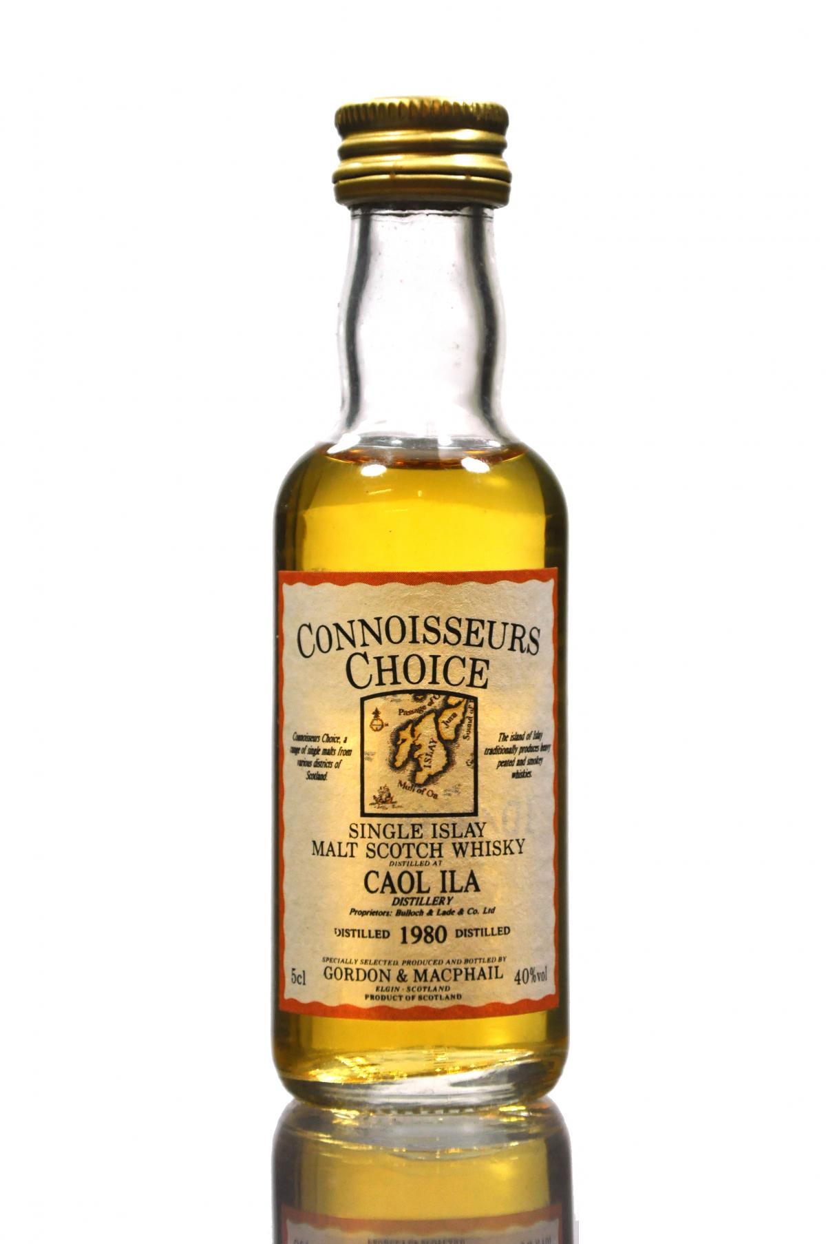 Caol Ila 1980 - Connoisseurs Choice Miniature