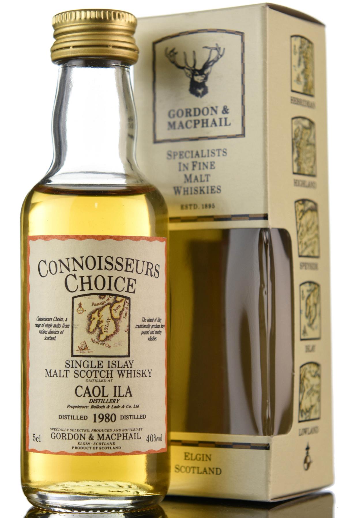 Caol Ila 1980 - Connoisseurs Choice Miniature