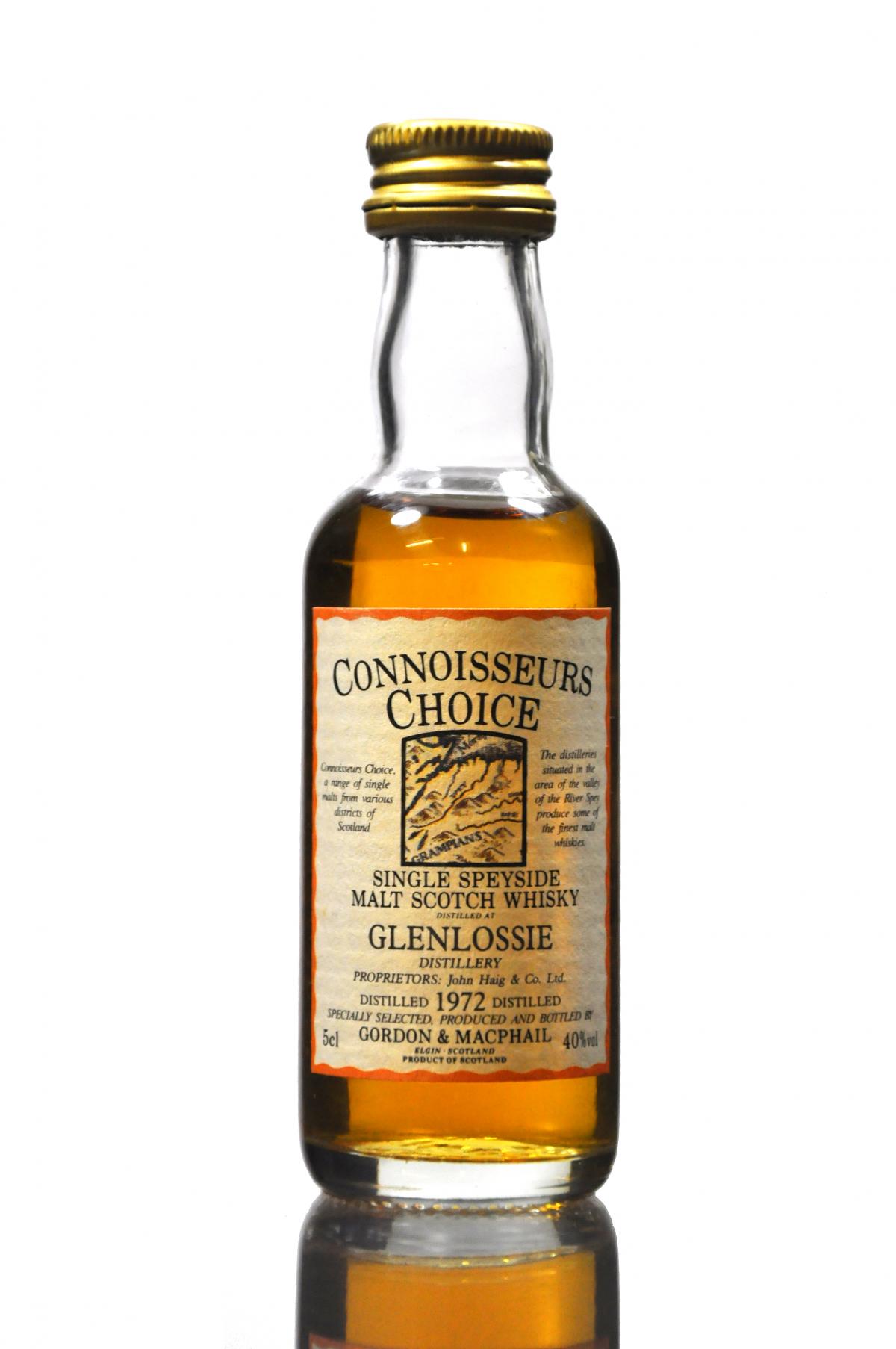 Glenlossie 1972 - Connoisseurs Choice Miniature