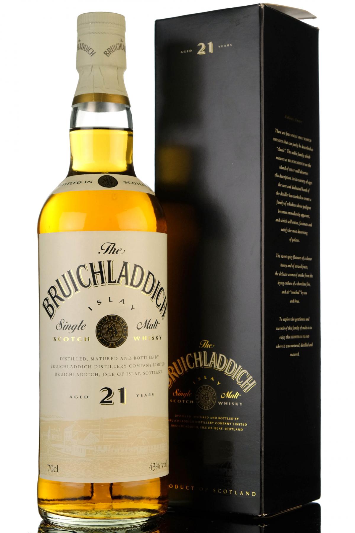 Bruichladdich 21 Year Old