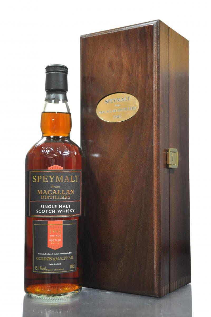 Macallan 1945-2013 - 68 Year Old - Gordon & MacPhail - Speymalt - Casks 106 & 109