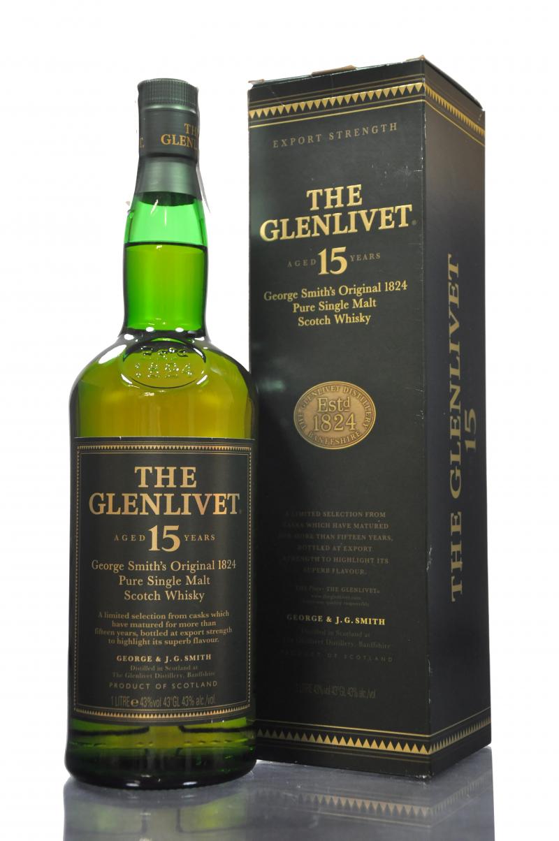 Glenlivet 15 Year Old - 1 Litre