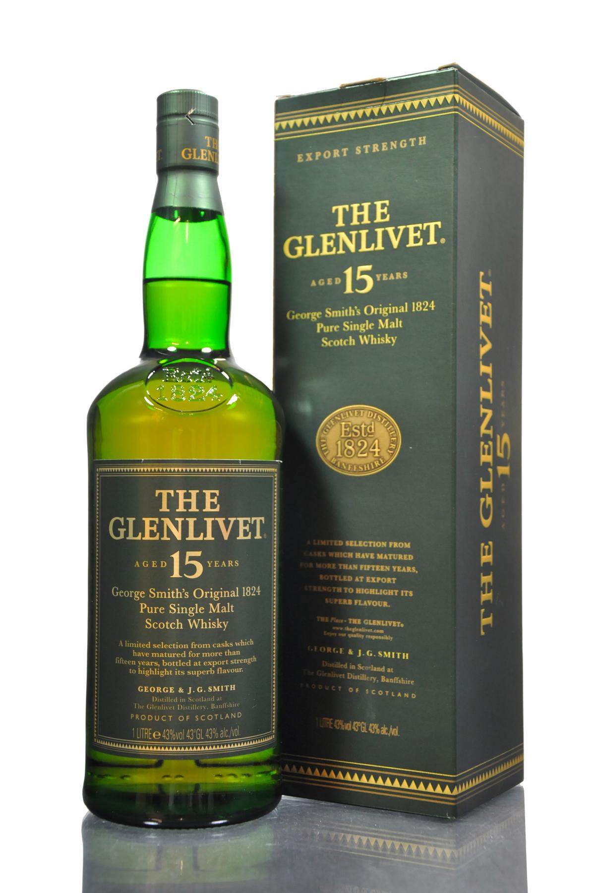 Glenlivet 15 Year Old - 1 Litre