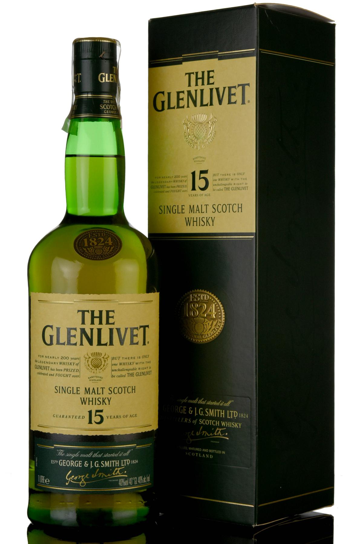 Glenlivet 15 Year Old - 1 Litre