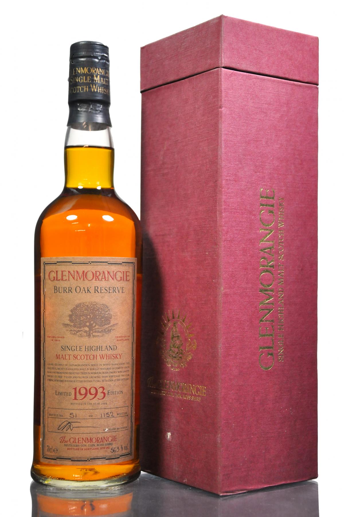 Glenmorangie 1993-2004 - Burr Oak