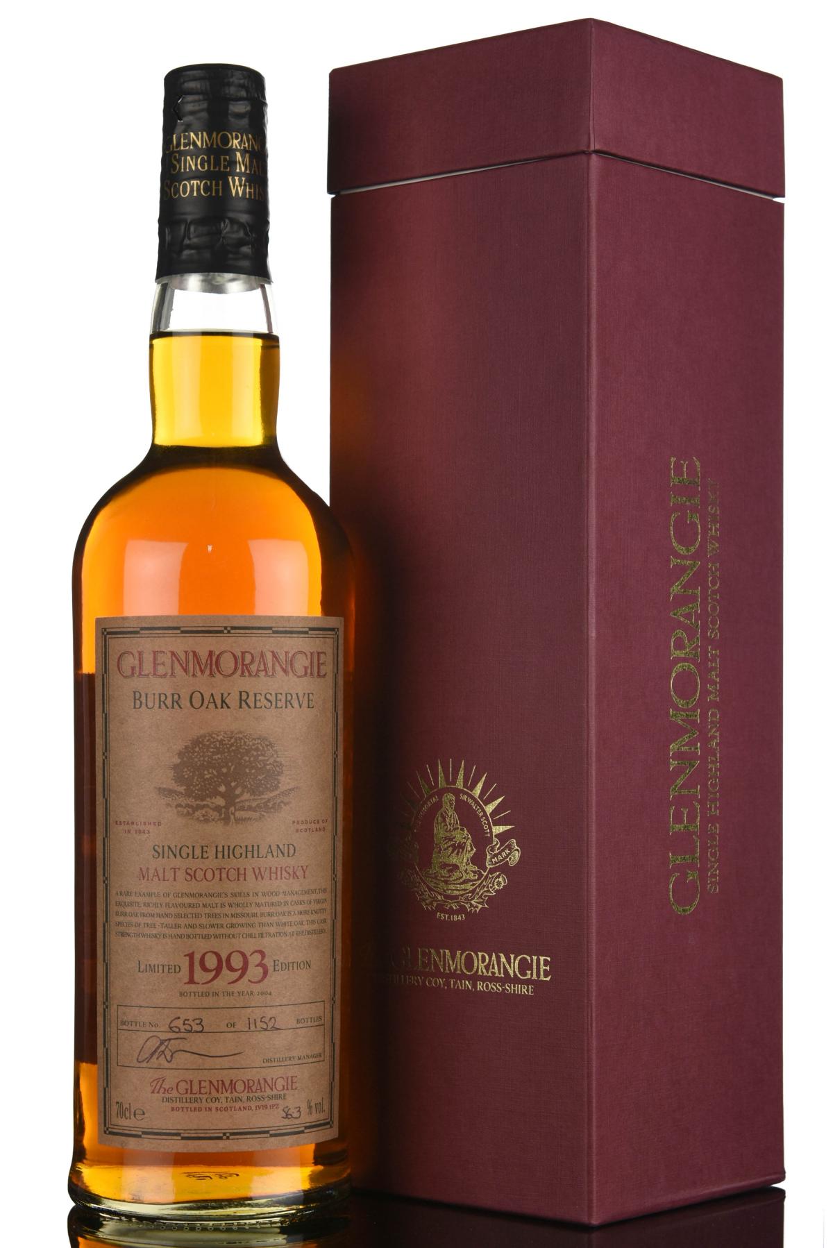 Glenmorangie 1993-2004 - Burr Oak