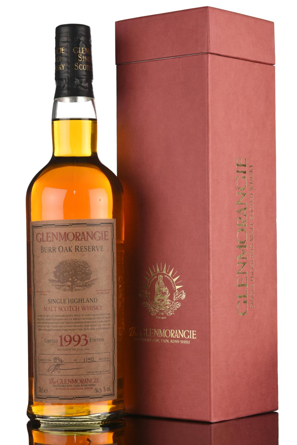 Glenmorangie 1993-2004 - Burr Oak