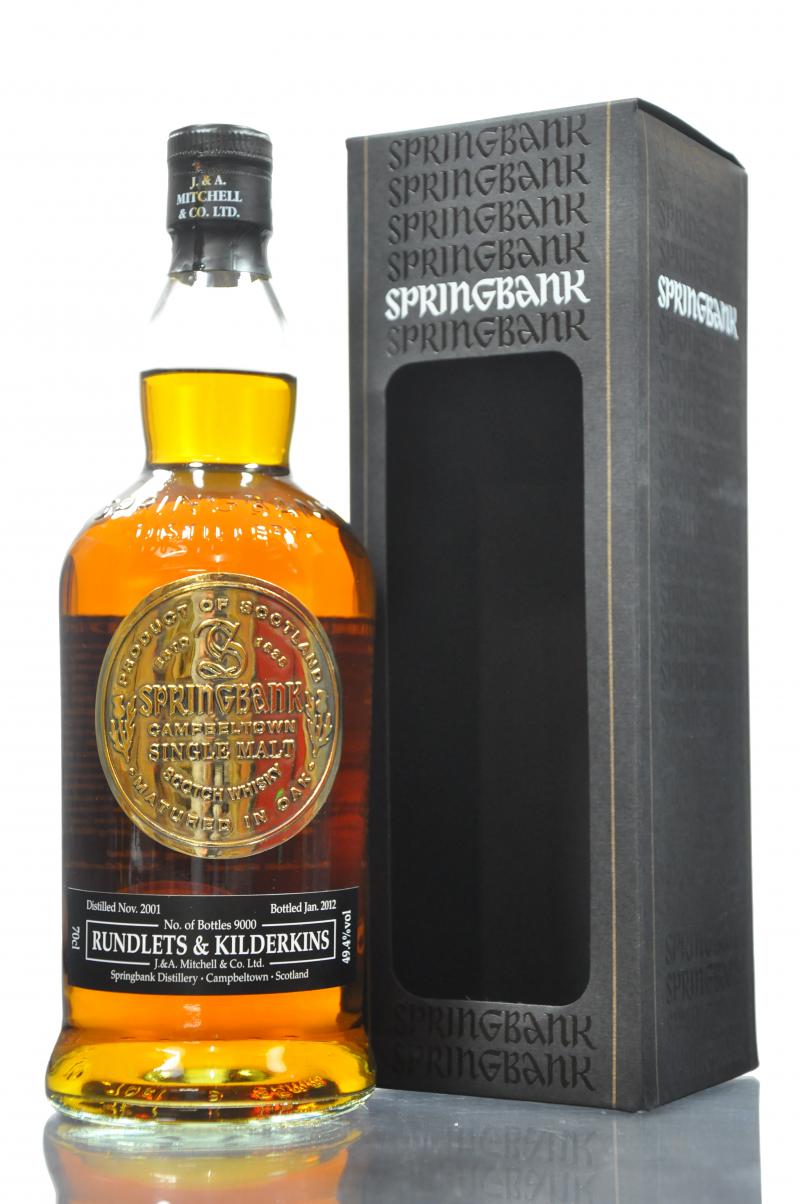 Springbank 2001-2012 - Rundlets & Kilderkins