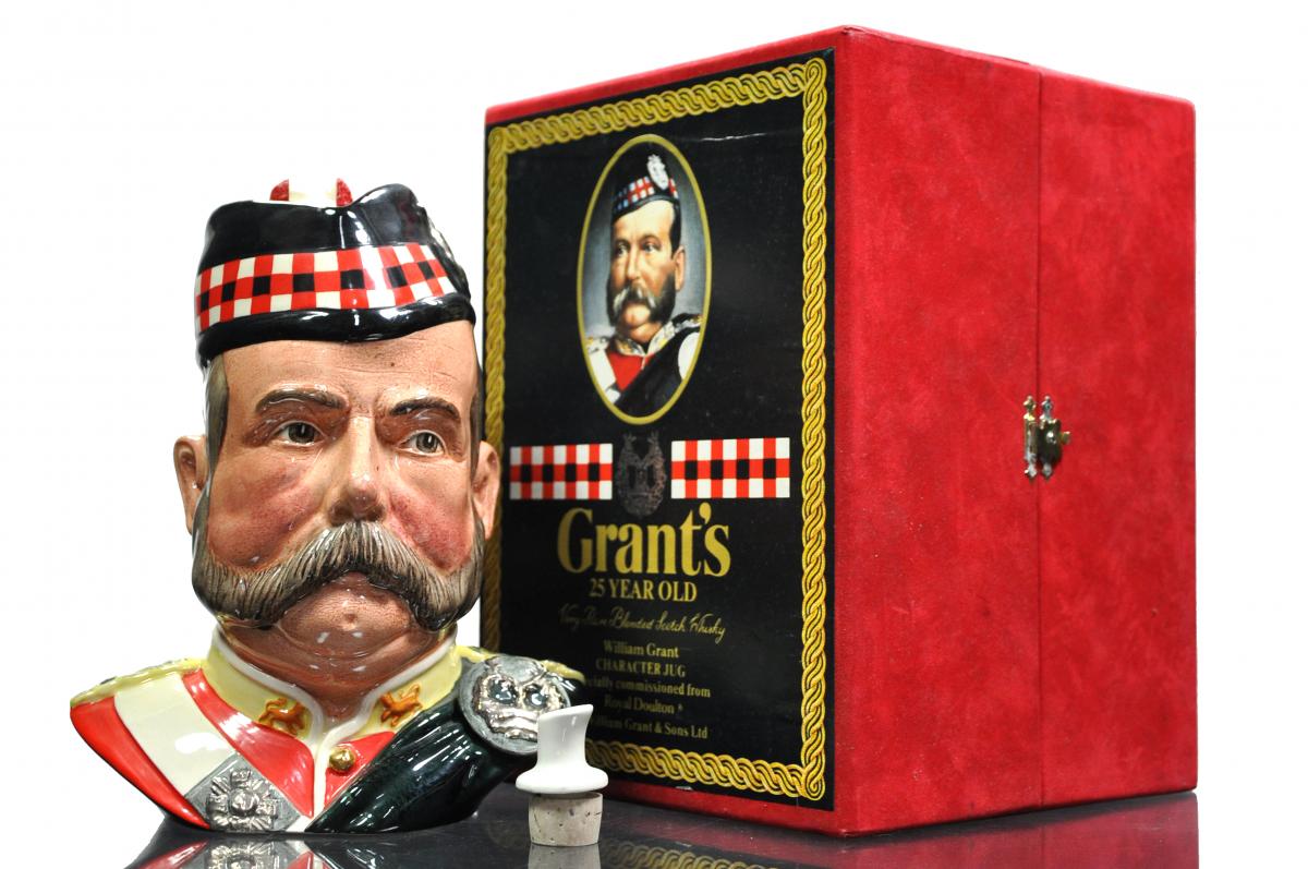 Grants 25 Year Old - Character Jug