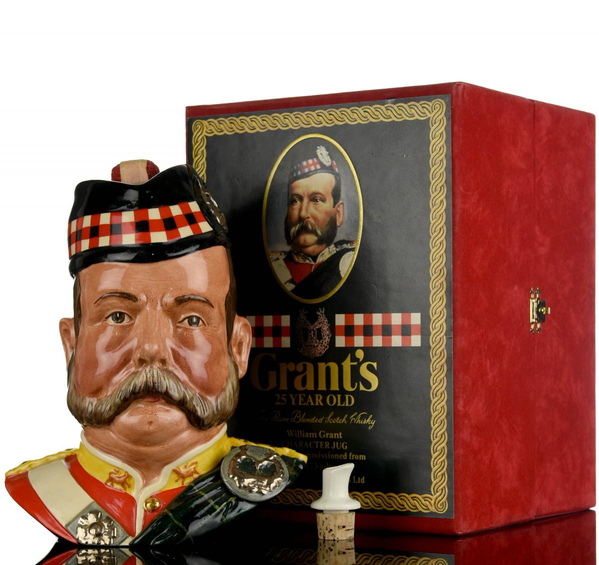 Grants 25 Year Old - Character Jug