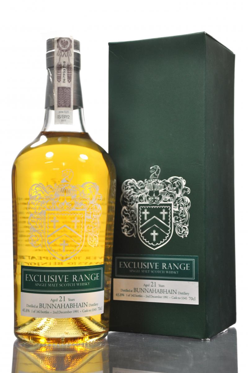 Bunnahabhain 1991 - 21 Year Old - Exclusive Range