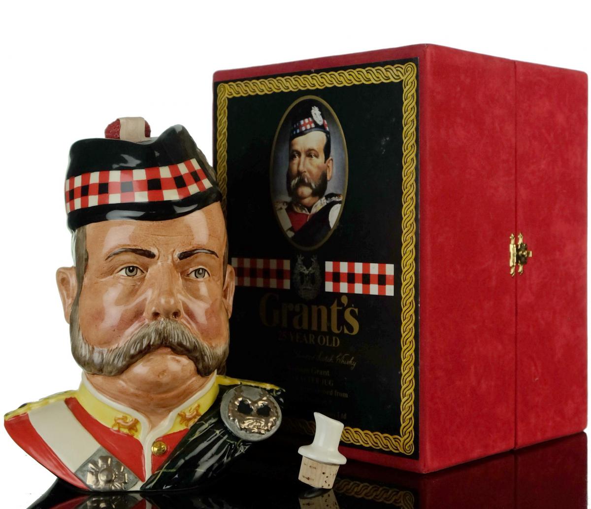 Grants 25 Year Old - Character Jug