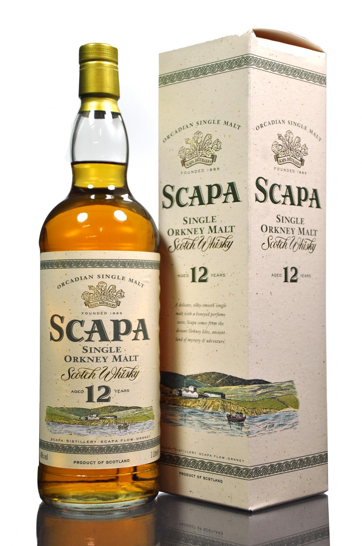 Scapa 12 Year Old - 1 Litre