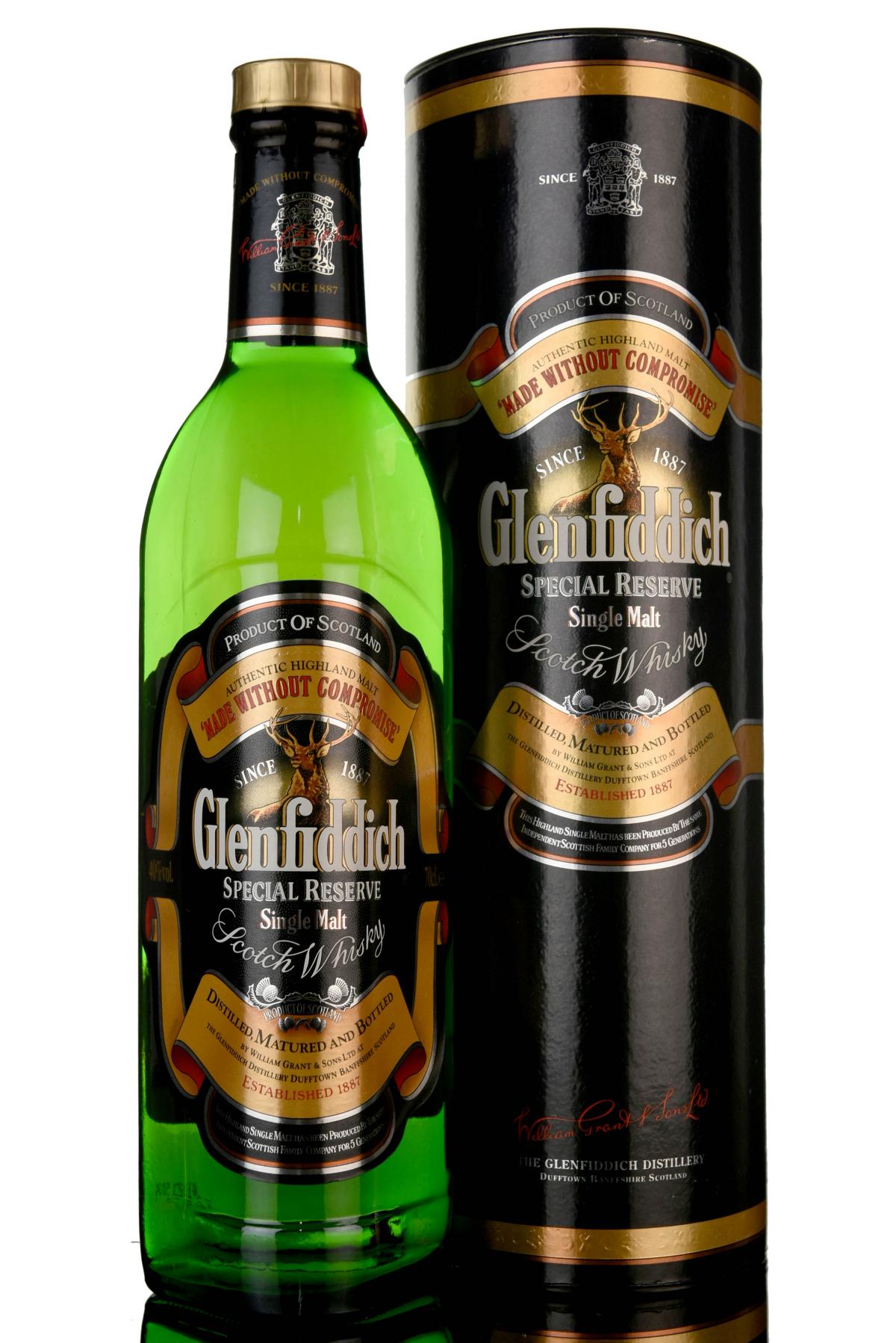 Glenfiddich Special Reserve - 1990s