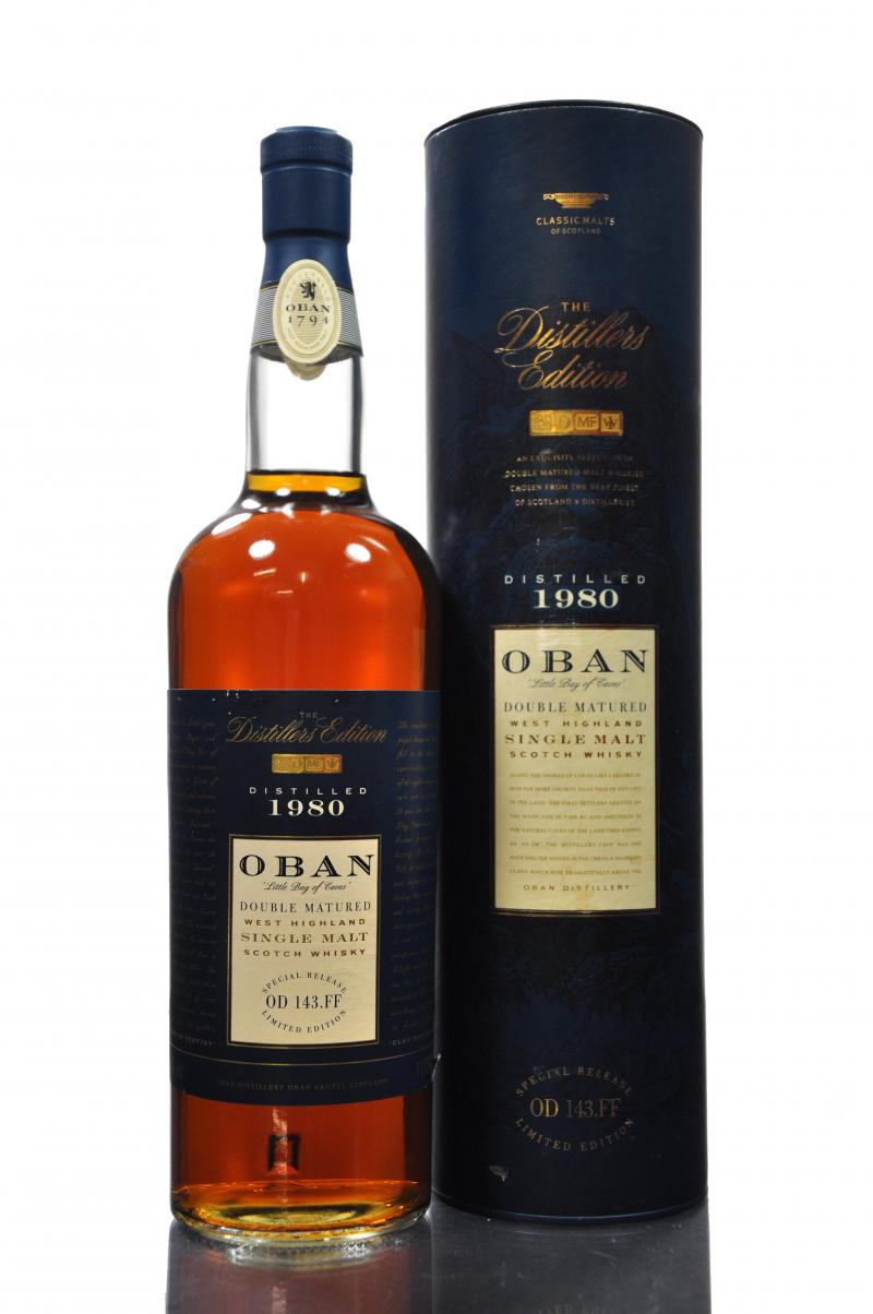 Oban 1980 - Distillers Edition - 1 Litre
