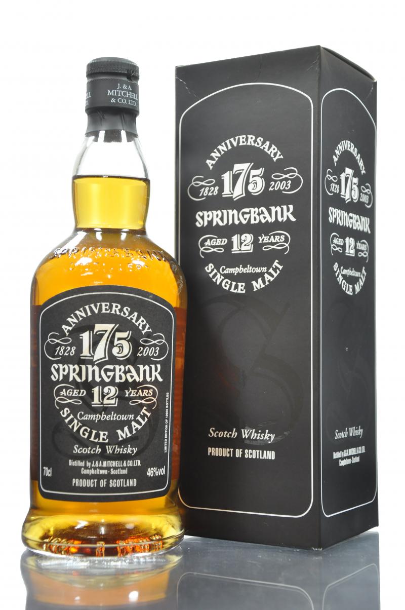 Springbank 12 Year Old - 175th Anniversary