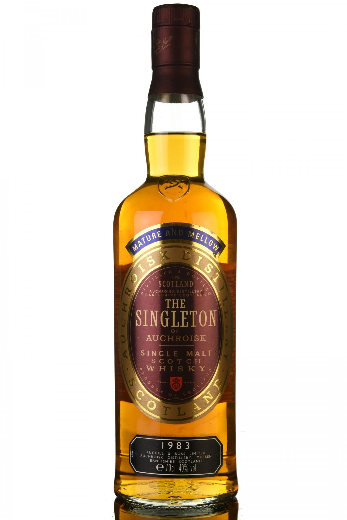 Singleton Of Auchroisk 1983