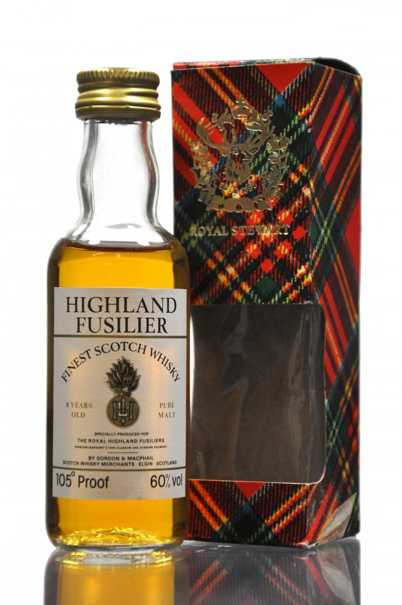 Highland Fusilier 8 Year Old - 105 Proof Gordon & MacPhail Miniature