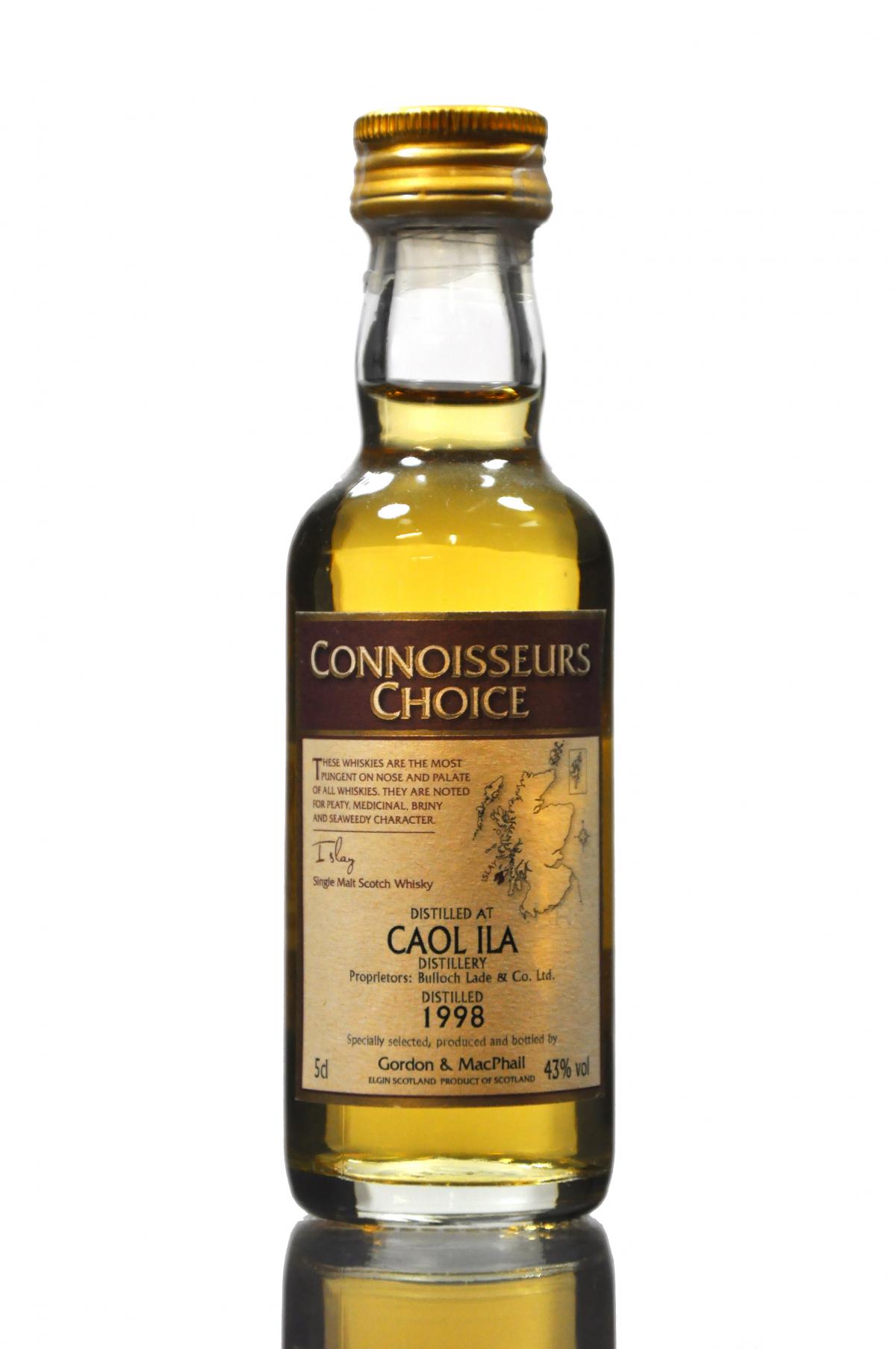 Caol Ila 1998 - Connoisseurs Choice Miniature