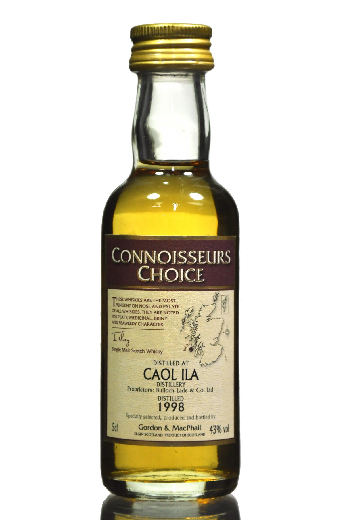 Caol Ila 1998 - Connoisseurs Choice Miniature
