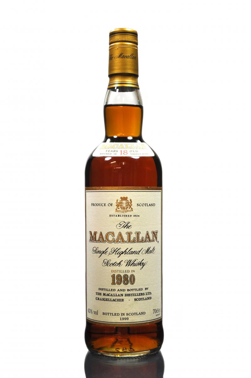 Macallan 1980-1999 - 18 Year Old
