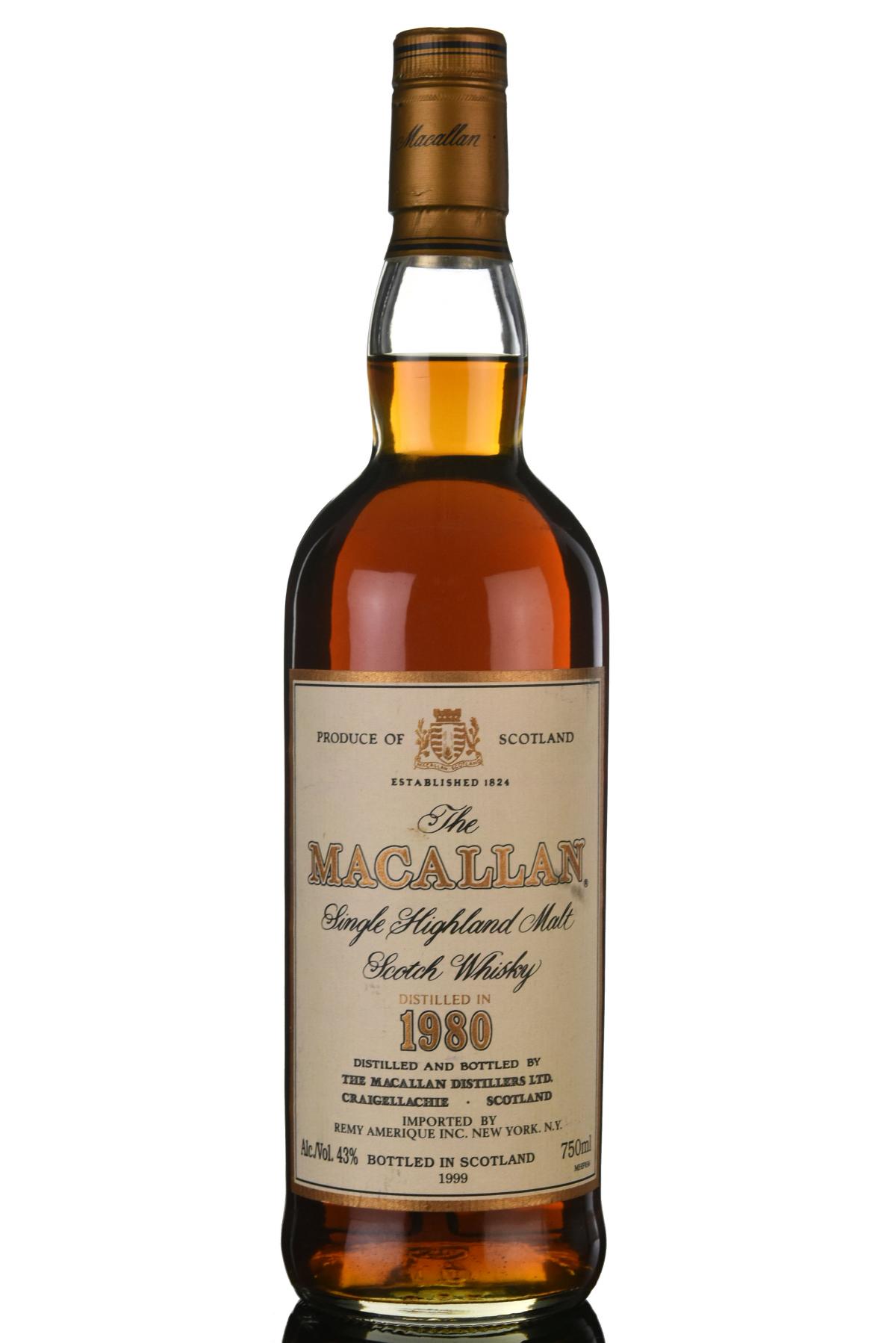 Macallan 1980-1999 - 18 Year Old