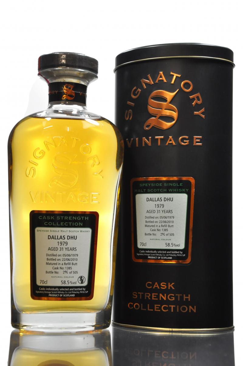 Dallas Dhu 1979-2010 - 31 Year Old - Signatory Vintage